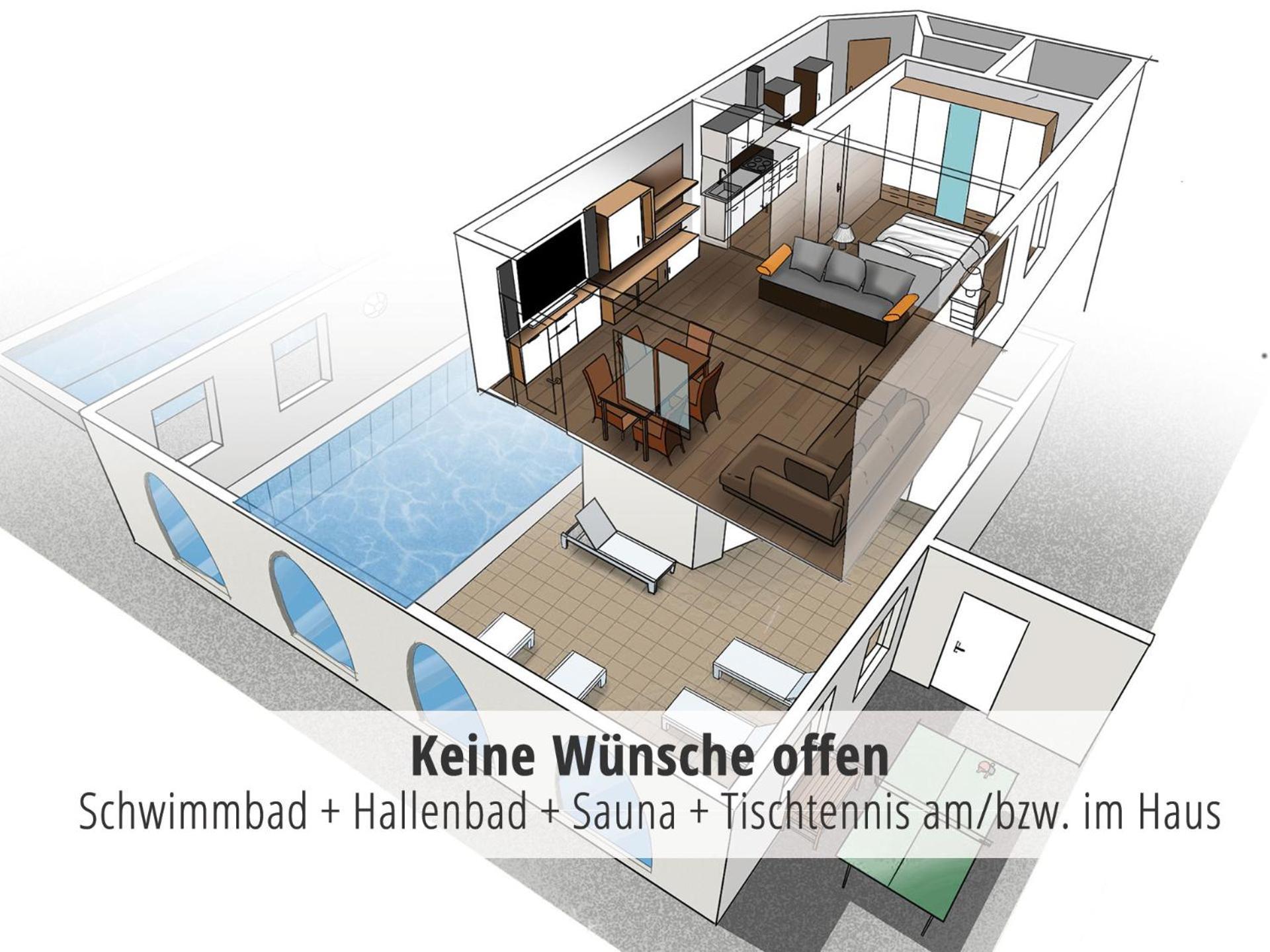 Ferienwohnung Freudensee Im Bayerischen Wald - Pool, Sauna Hauzenberg Buitenkant foto
